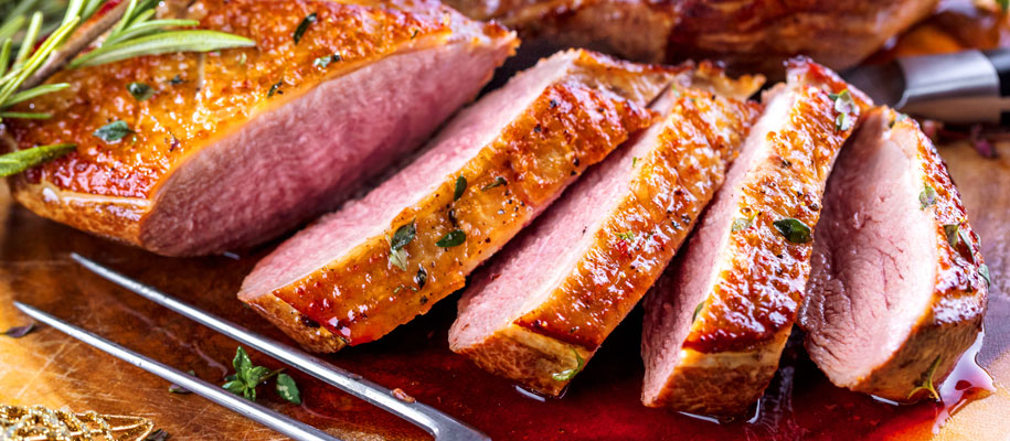 鴨肉のローストイメージ