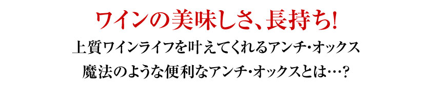アンチオックス詳細