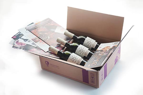 お届け箱の様子