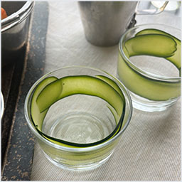 ズッキーニ巻く