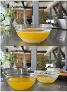 澄ましバターを作る