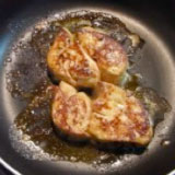 両面1分30秒ずつ焼きます