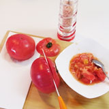 ひっくり返し20分置きます