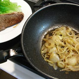 玉ねぎを焼きます