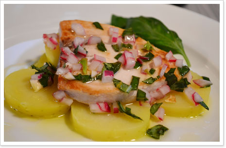 メカジキとポテトサラダ -Espadon en salade-