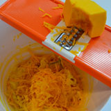 かぼちゃを混ぜます