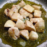 フォアグラを焼きます