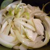 玉ねぎを焼きます