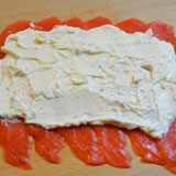 サーモンに[2] をかけます