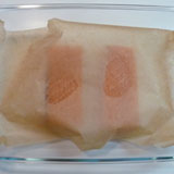 サーモンを焼きます