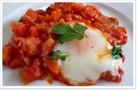 ボヘミアン風卵焼き - Oeufs à la bohémienne -