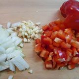 材料を切ります