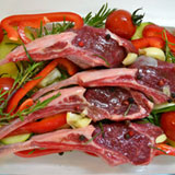 骨付き肉を上に置き直します