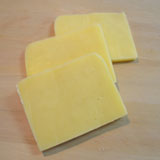 チーズを切ります