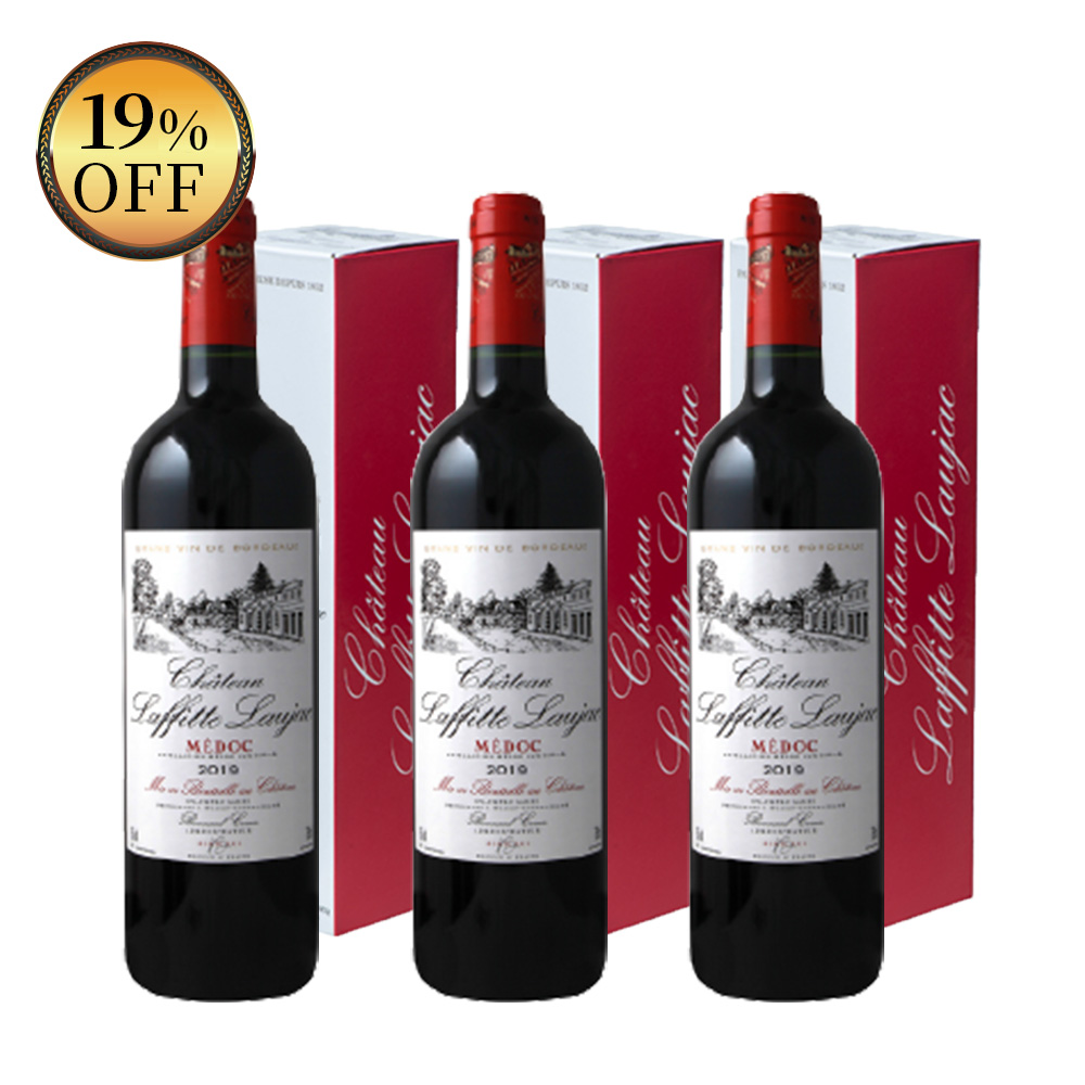 シャトー・ラフィット・ロージャック【2019】(750ml)(《ギフト箱入》ラフィット・ロージャック 2019年 ｘ３)