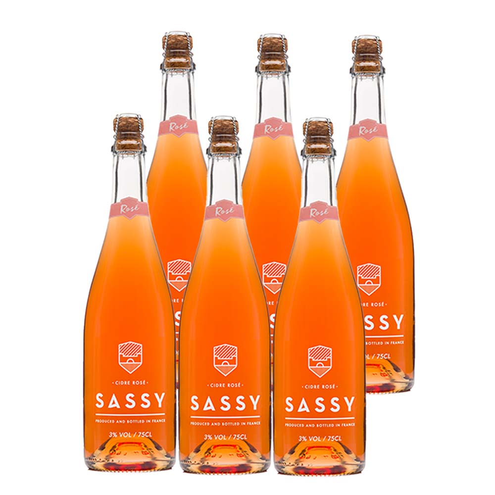 SASSYシードル・ロゼ（750ml）6本セット